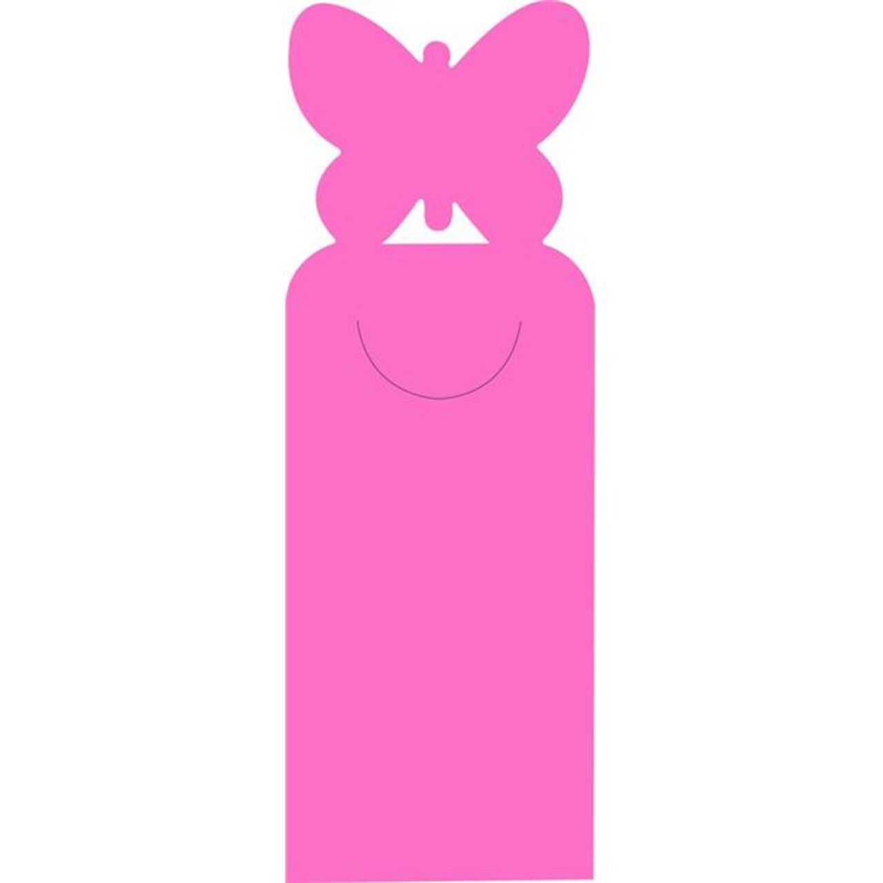 Creative Shapes Etc 3 x 9 in. Die-Cut Bookmark, Butterfly - Pack of 24